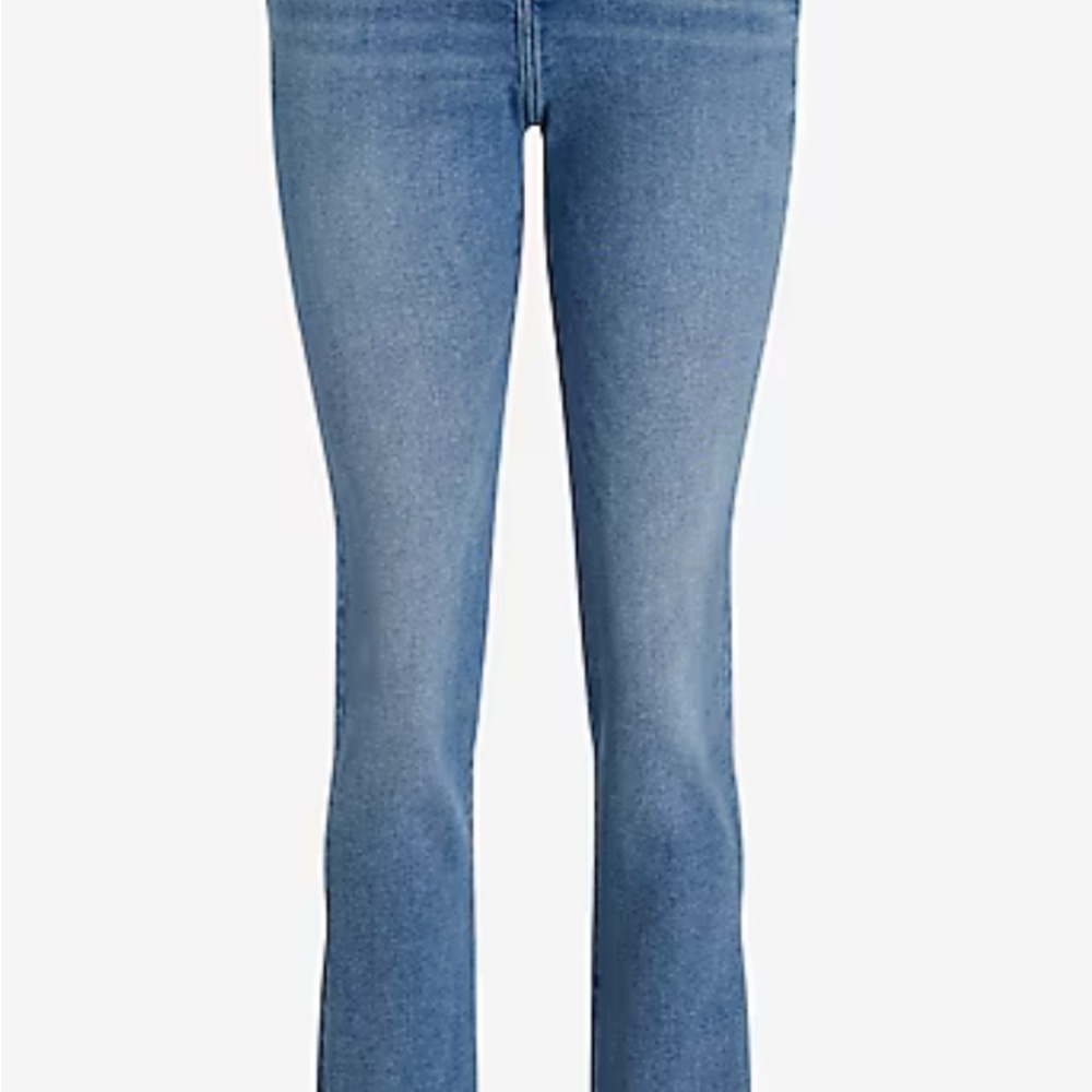 Express Light Blue Flare Jeans